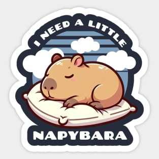 I need a little napybara Sticker